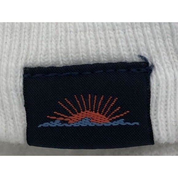 Faherty Hoodie Sunwashed Slub Long Sleeve Hooded drawstring White Mens XS - Picture 4 of 6